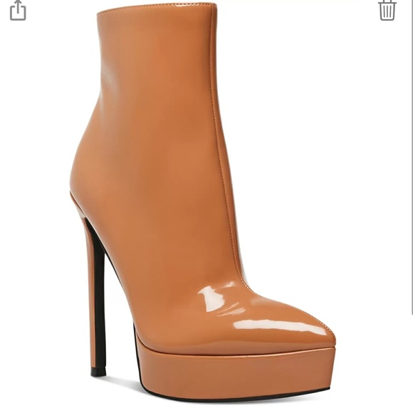 Madden Girl Shoes Madden Girl Lorilee Caramel Platform Dress Boots